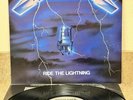 METALLICA RIDE THE LIGHTNING LP VINYL MRI 769 MEGAFORCE RECORDS 1984 FIRST PRESS