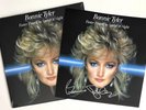 SIGNED BONNIE TYLER * FASTER THAN THE SPEED OF NIGHT * LIMITED RED VINYL LP