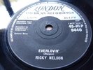 RICKY NELSON Everlovin'  RARE Uncut SOLID CENTRE London DEMO Oversize