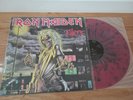 Iron Maiden Killers vinyl LP splatter colored Czech press