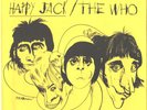 THE WHO-PICTURE SLEEVE + 45--(HAPPY JACK)--PS--PIC--SLV
