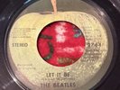 The Beatles 45 Record Let It Be Apple 1975 Error Hybrid Labels All Rights