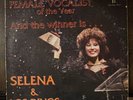 Selena & Los Dinos Female Vocalist of the Year And the winner is... Record