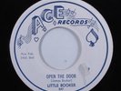 R&B 45 LITTLE BOOKER Open The Door ACE VG++ promo HEAR o