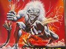 IRON MAIDEN A Real Live One LP  VINYL  1993 BRAZIL PRESSING w Insert RARE VG+ NM