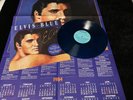 ELVIS PRESLEY 2LP SPR 401 ELVIS BLUE BLUE VINYL W/POSTER AUSTRALIA 1983 NM/MINT