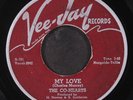 CO-HEARTS: my love / cry baby VEE-JAY 7