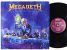 Megadeth - Rust In Peace LP - Capitol VG+