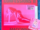 MADONNA SEALED CONFESSIONS II COMMUNITY 12'' VIOLET VINYL + PROMO COASTER US