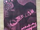 The Stimulators Loud Fast Rules RARE 1980 Punk 7-Inch No Label w/Inserts
