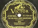 HARRY MAC MCCLINTOCK The Bum Song No.2/Big Rock Candy Mountains VICTOR 21704