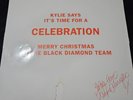 *RARE* KYLIE MINOGUE CELEBRATION, Strictly Limited-merry Xmas Black Diamond Team