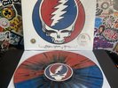 GRATEFUL DEAD Steal Your Face VG++ 2LP RED/BLUE SPLATTER VINYL W/HYPE/3000
