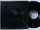 AC/DC Back In Black ATLANTIC LP VG++ embossed cover SHRINK l