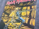Iron Maiden Piece of Mind Fully Signed Album Sleeve. No Vinyl. No Authentication