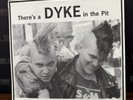 There's A DYKE In The Pit 7” Blue Vinyl 1992 Harp EX Bikini Kill 7 Year Bitch