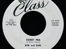 BOB and EARL Chains Of Love & Sweet Pea Doo Wop + Soul Promo 45 CLASS #232