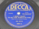 I Don't Want to Set the World on Fire INK SPOTS 78 RPM VG-