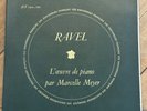 Marcelle Meyer Ravel RARE  ED1 France lp DG Les Discophiles Francais DF 100 101