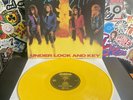 DOKKEN Under Lock And Key VG++ YELLOW VINYL AUTOGRAPHED SIGNED