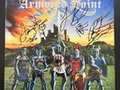 SIGNED GONZO JOHN BUSH - Armored Saint - March of the Saint LP 1984 Vinyl