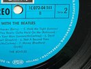 Beatles LP With the Beatles auf Odeon 1C 072-04181 GER, Labels 