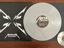 METALLICA BEYOND MAGNETIC 2012 RSD SILVER VINYL LP LE/5000 WB MASTER RIDE SPHERE
