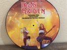 Iron Maiden Picture Disc Vinyl Running Free Sanctuary Heavy Metal 12