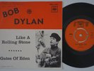 BOB DYLAN Like A Rolling Stone RARE Sweden Norway 45 swedish norwegian HEAR