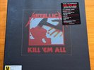 Metallica KILL EM ALL 2016 Super Deluxe Box Set Vinyl LP CD Booklet NEW SEALED