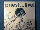 Judas Priest Priest Live Columbia C2 40794 1987 Double 1st Press Vinyl Record EX
