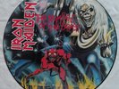 THE NUMBER OF THE BEAST by Iron Maiden. Picture Disc. EMPC3400. UK 1982. Ex.