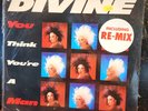 Divine YOU THINK YOU'RE A MAN 45 Maxi-Single 1984 First Pressing SEALED