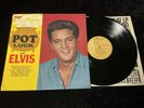ELVIS PRESLEY LP LSP-2523 POT LUCK SHRINK RARE TAN LABEL REISSUE NM/MT STUNNING