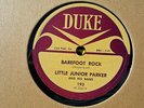 LITTLE JUNIOR PARKER - Barefoot Rock / What Did I Do 78 rpm disc (A+)