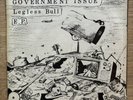 Government Issue Legless Bull E.P. Original 1981 Dischord Punk 7-Inch Inserts