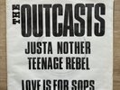 The Outcasts Justa Nother Teenage Rebel 1978 UK Punk 7-Inch Good Vibrations Recs