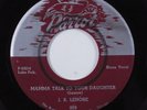 R&B Blues 45 J.B. LENOIR Mamma Talk To Your Daughter PARROT HEAR q