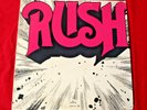 RUSH s/t LP (1974) orig CLASSIC ROCK white label promo