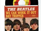 BEATLES ORIG. 1965 US 'WE CAN WORK IT OUT' EAST COAST PICTURE SLEEVE & 45 VG+++