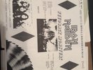 IRON MAIDEN RARE 1984 FEEDBACK MONSTER DOUBLE LP VINYL RECORD LIVE #145/600