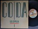 LED ZEPPELIN Coda LP 1982 First Press Swan Song EMBOSSED COVER M/NM
