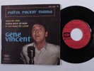 Rockabilly 45 GENE VINCENT Pistol Packin' Mama CAPITOL france picture sleeve q
