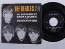 Rock 45 BEATLES Do You Want To Know A Secret? VEE-JAY picture sleeve HEAR q