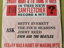 Sam Fletcher. I'd Think It Over / Friday Night. Tollie Promo With Pic Sleeve