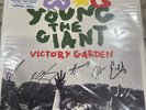 Young the Giant - Victory Garden COVER SIGNED Indie Exclusive Yellow Vinyl