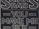SATANS RATS You Make Me Sick / Louise 45 PUNK ROCK UK Import 1978 w) ORIG P/S