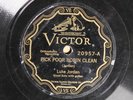 Luke Jordan - Pick Poor Robin Clean - VICTOR 20957 V