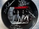 Ramones Rocket to Russia custom 12” REMO WeatherKing drumhead autographed COA