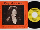 HEAR Rare Bakersfield Girl Country PS 45 KAY AUSTIN The Lord Rested Sunday SOUND